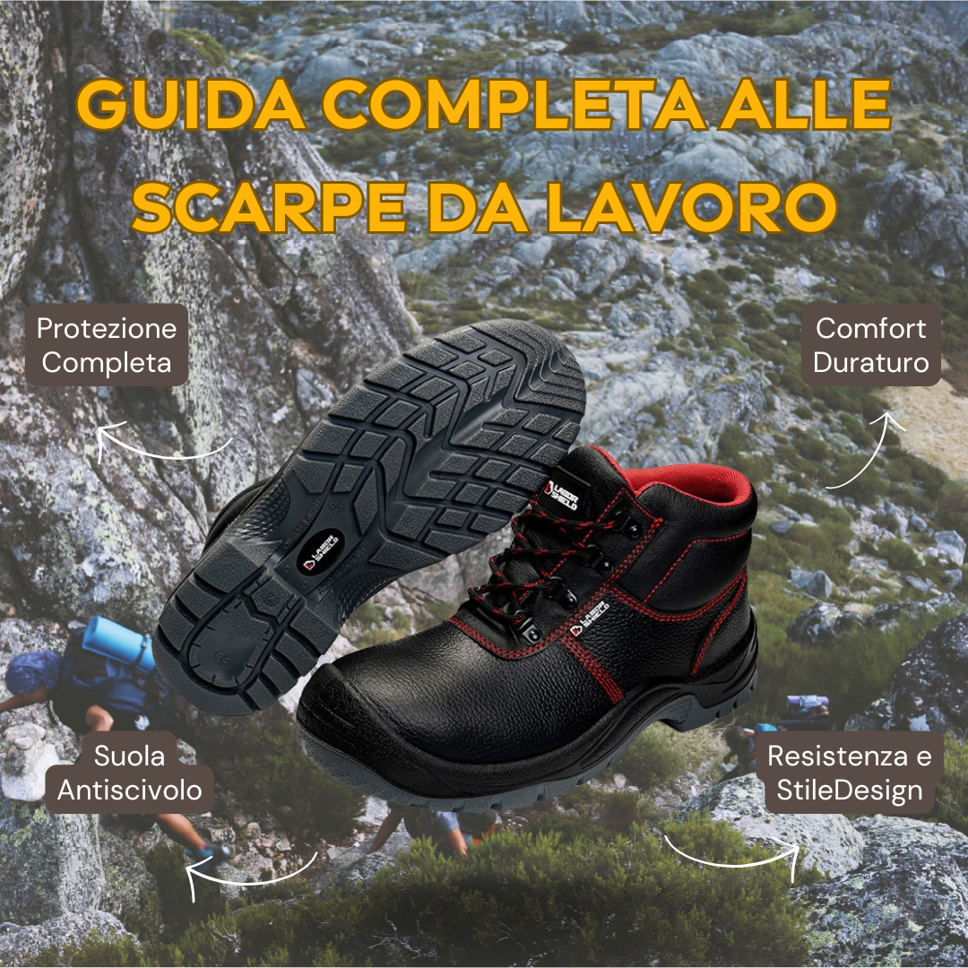 Guida Completa alle Scarpe da Lavoro: Protezione e Comfort con Labor Shield